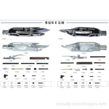 Gripper and Parts Dornier II Lh